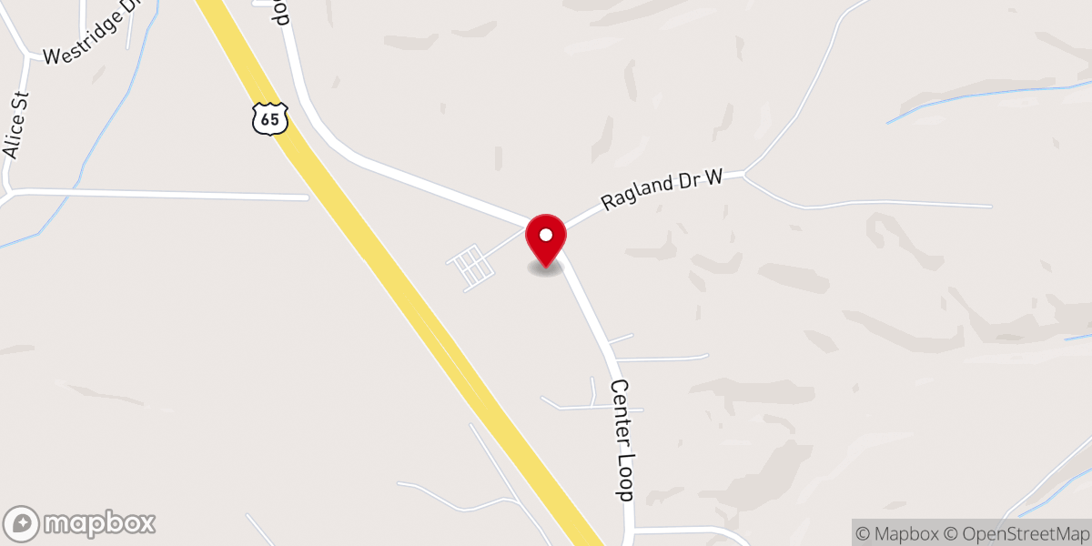 Map showing location of The Rock Church of Harrison