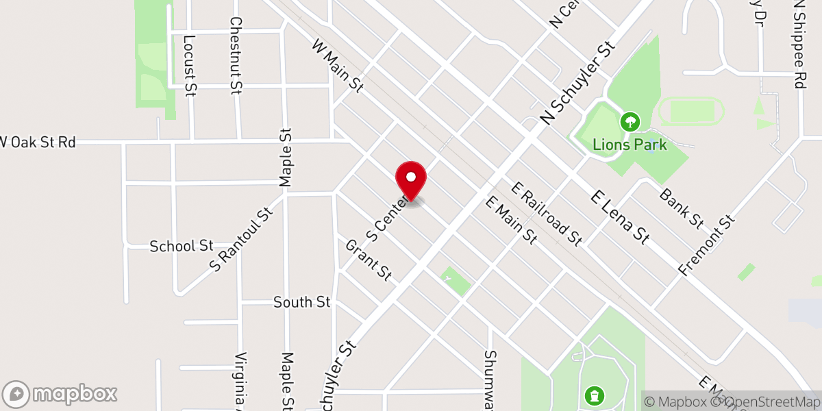 Map showing location of Brandt Gavin
