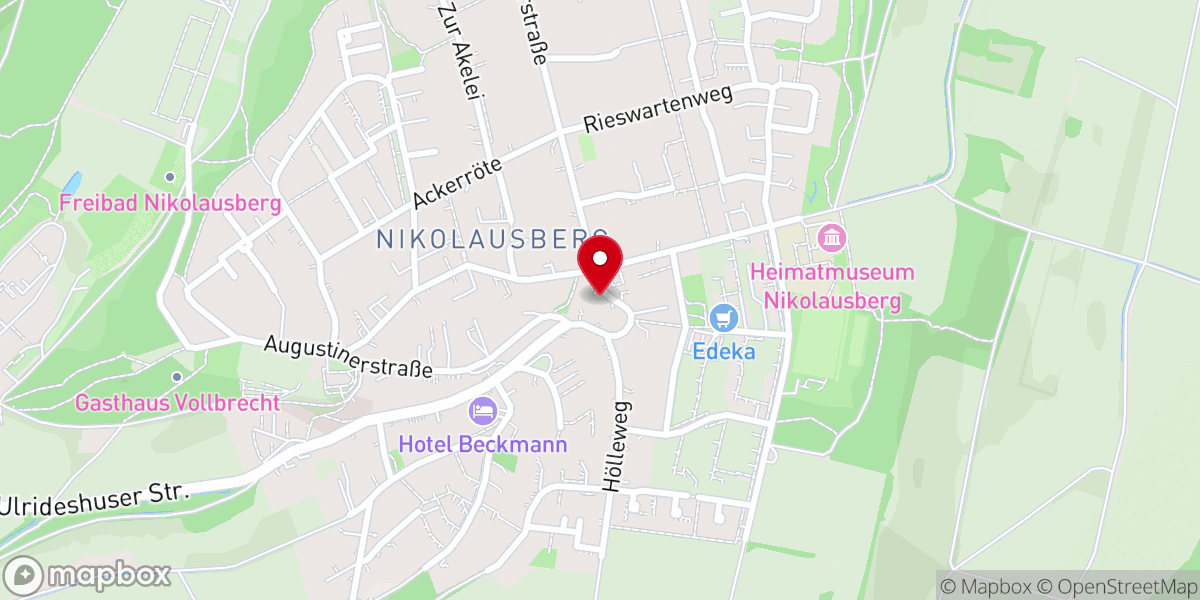 Map showing location of Gert Liebenehm