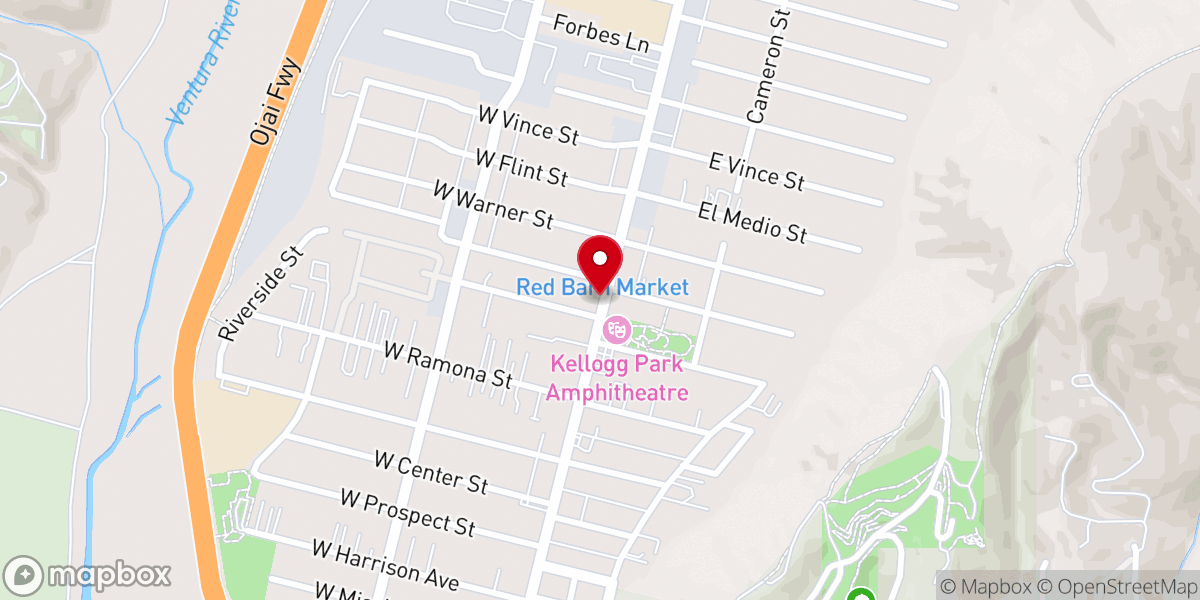 Map showing location of Avenue Community Church