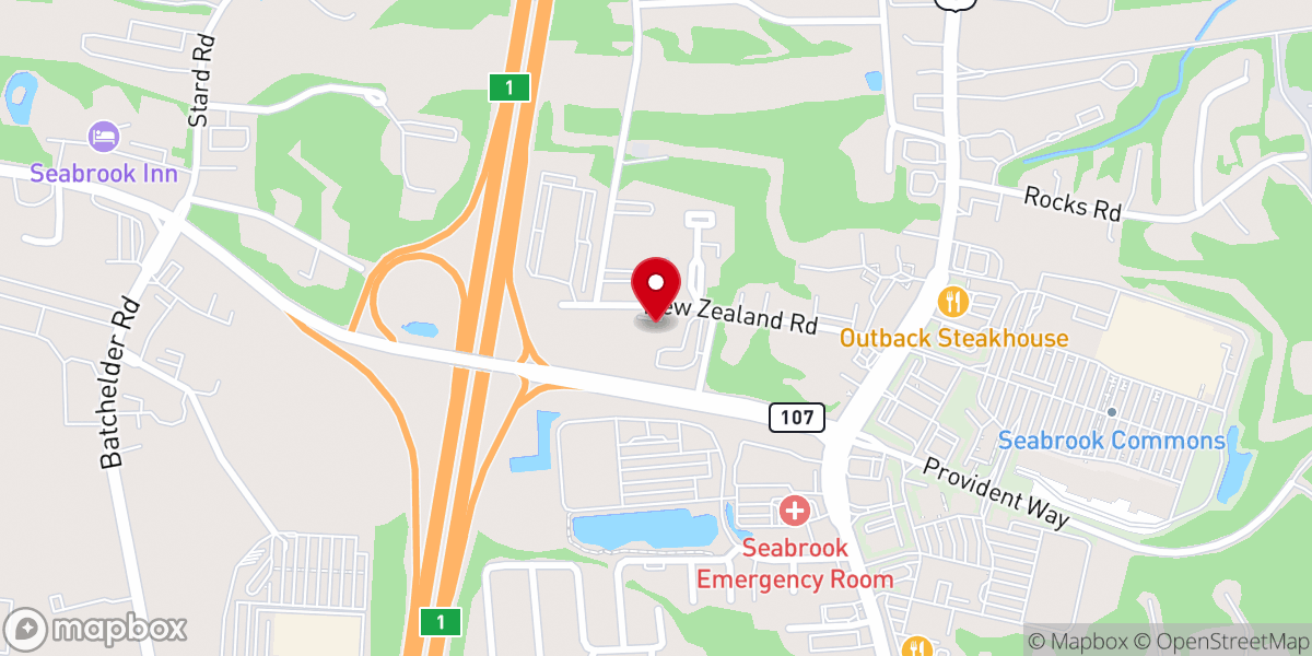 Map showing location of Brook of Hope Assemblies of God