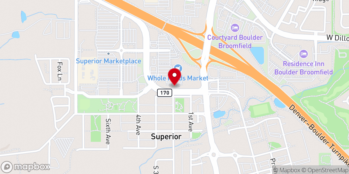 Map showing location of Coal Creek Church