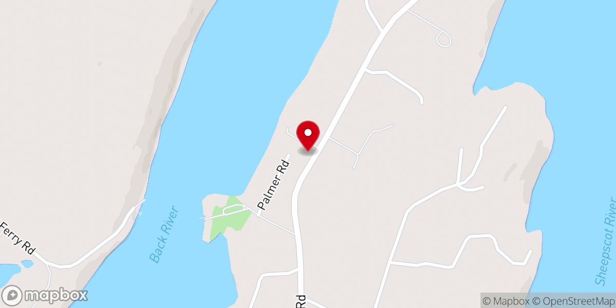 Map showing location of Westport Baptist Church