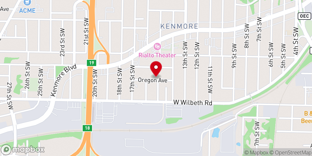Map showing location of Unity Holiness Ministries