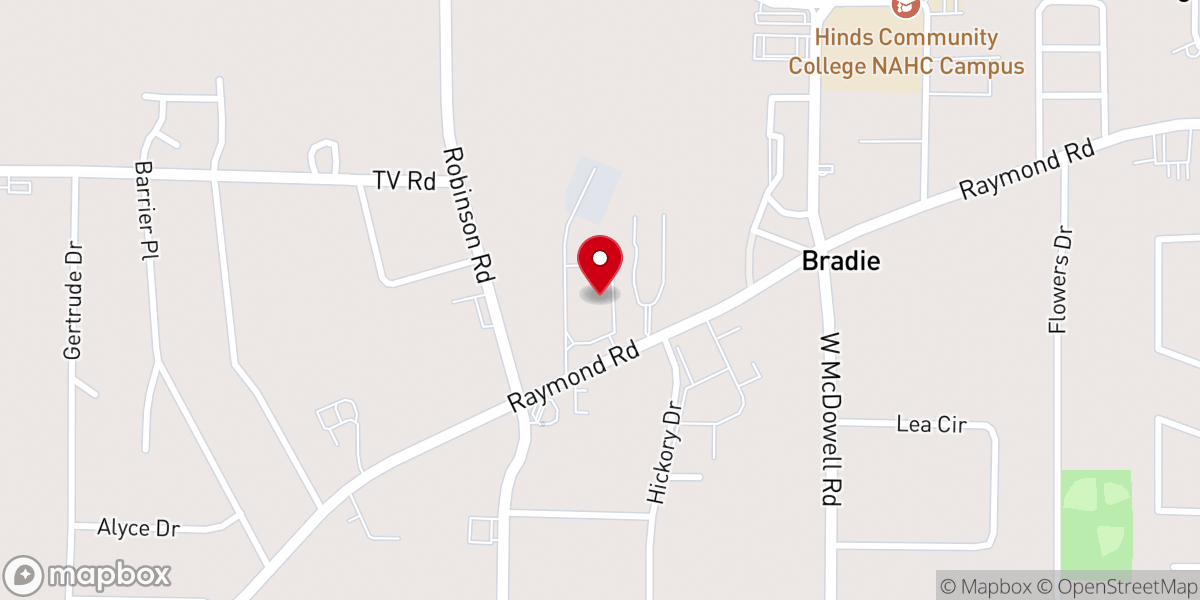 Map showing location of Chapel Ridge