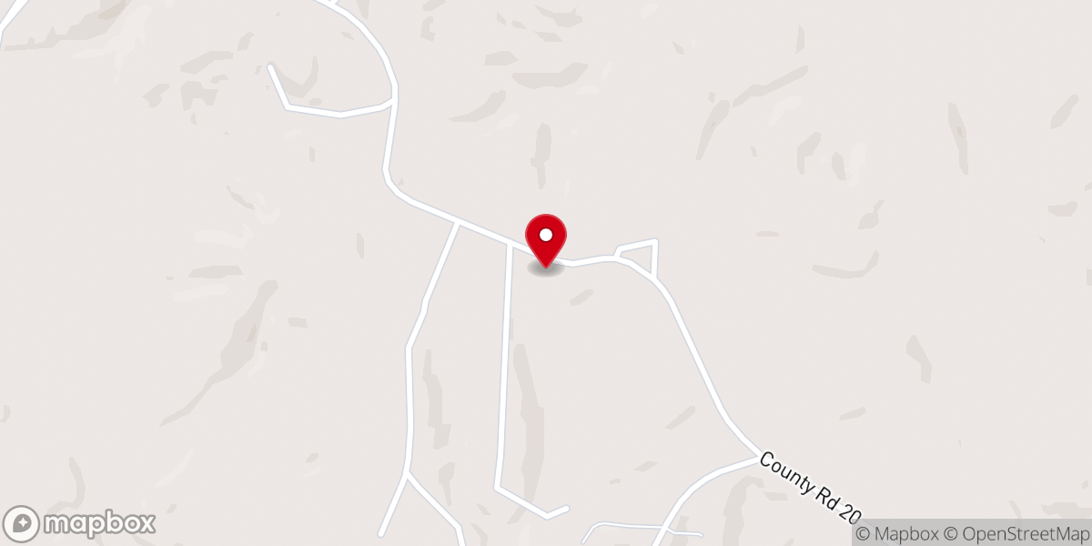 Map showing location of Union Grove Missionary Baptist Church