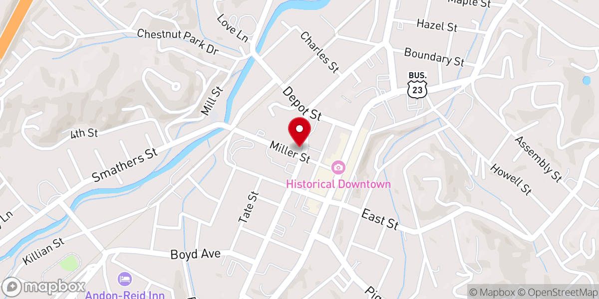 Map showing location of No Ordinary Women