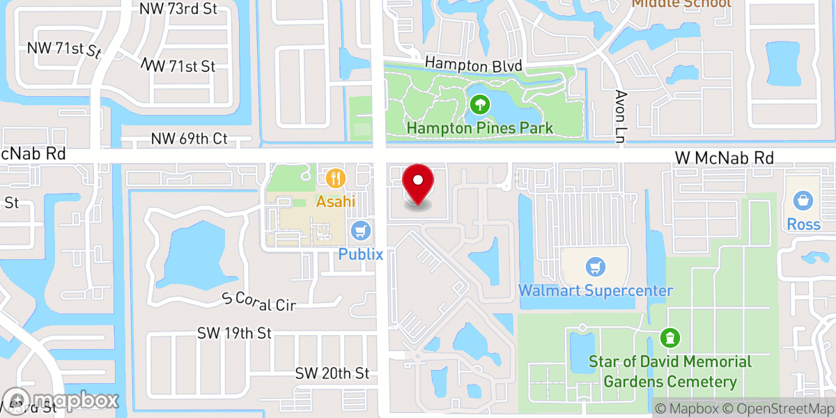 Map showing location of New Divine Apostolic Min.