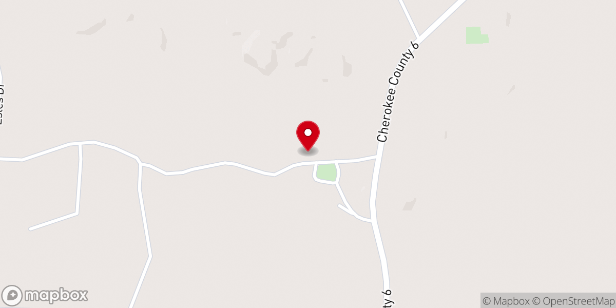 Map showing location of Taylors Chapel