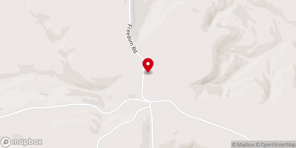 Map showing location of Number 12 School House