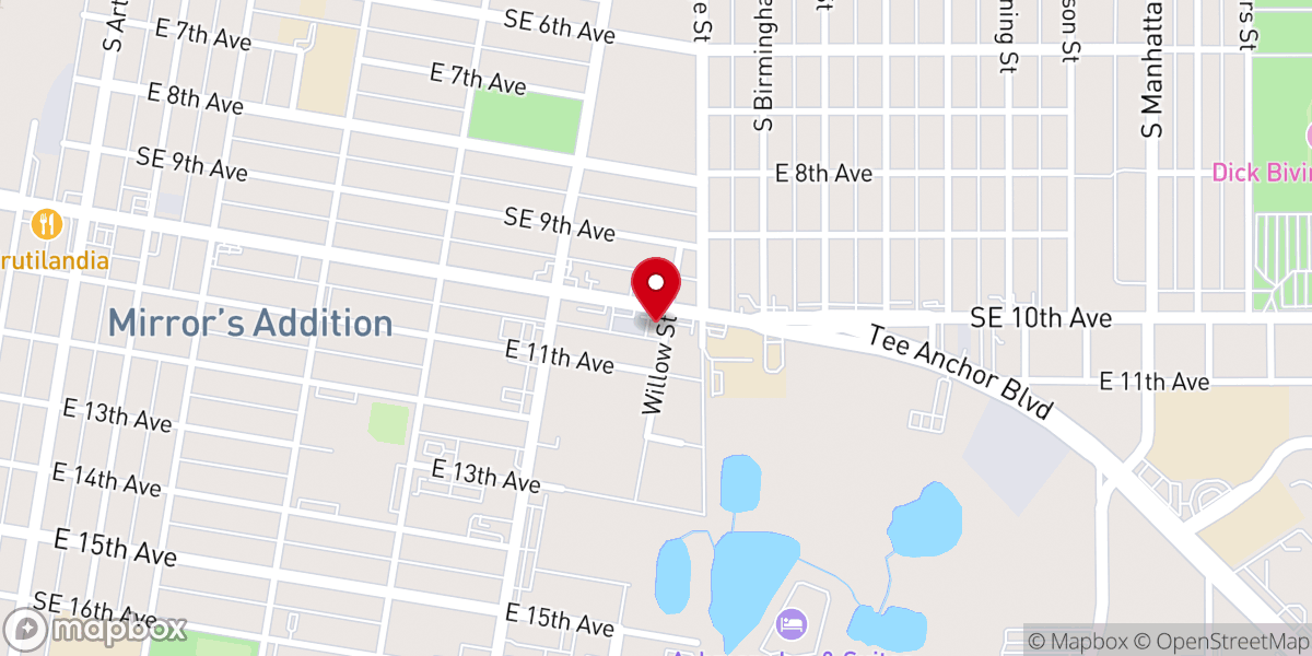 Map showing location of Ministerio C.R.E.E