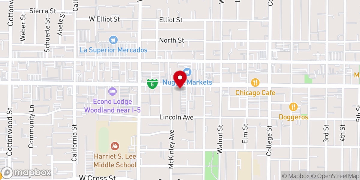 Map showing location of Catalyst Church | Woodland, CA