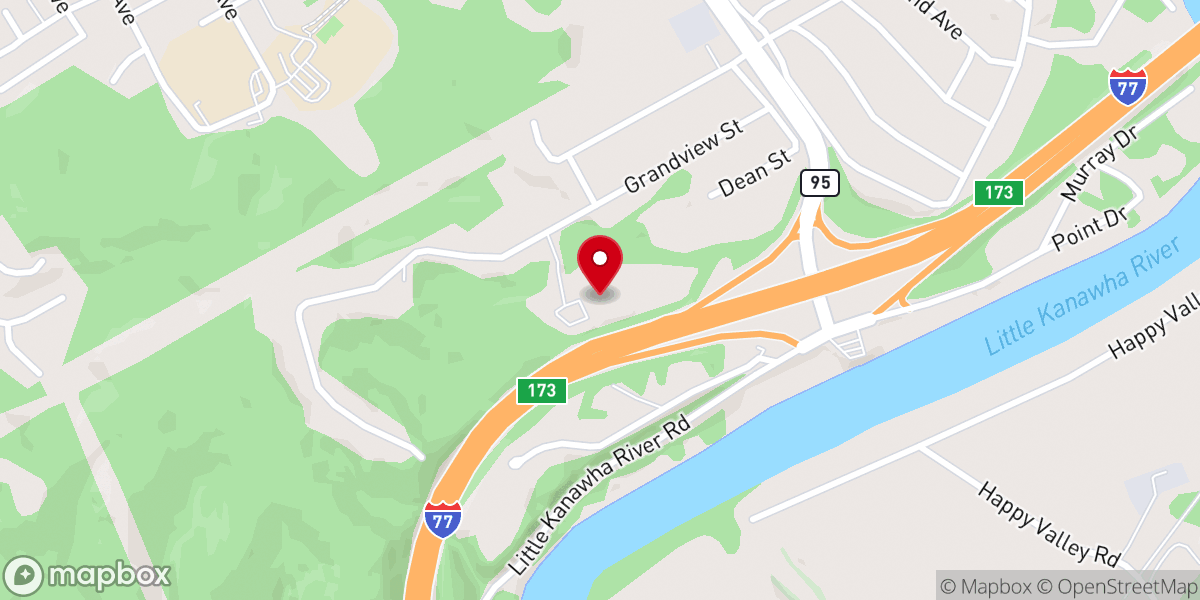 Map showing location of Tri-City Baptist Church
