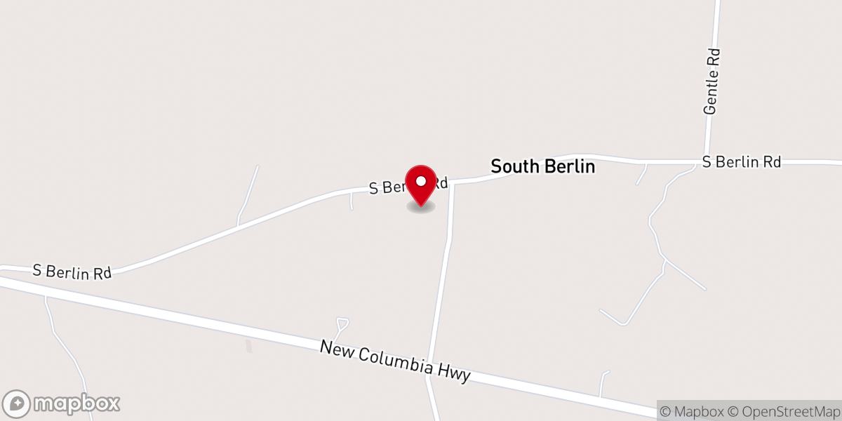 Map showing location of Wesleyan Chapel