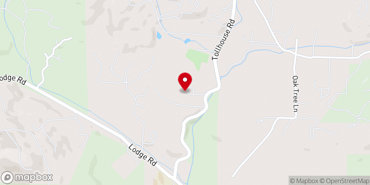 Map showing location of Church of Tollhouse