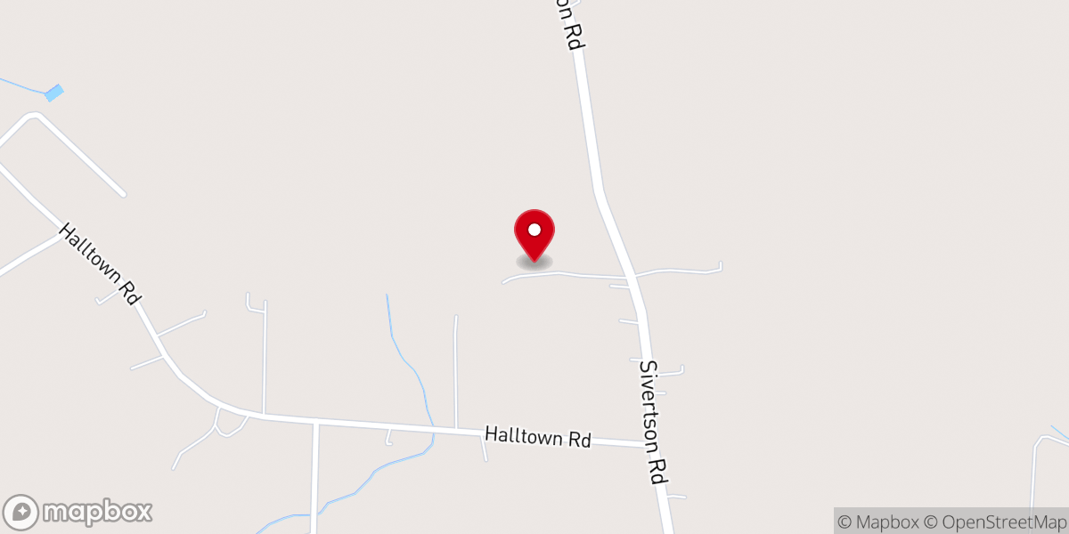 Map showing location of Chapel Hill Church