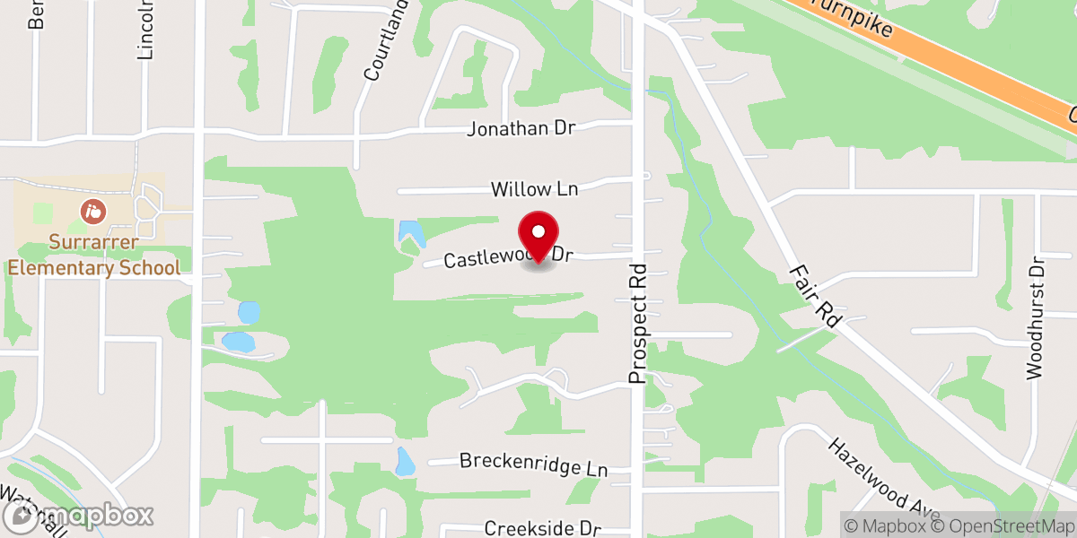 Map showing location of Cleveland Deliverance