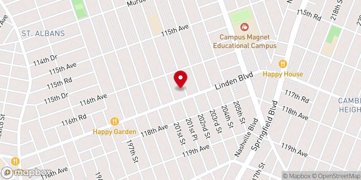 Map showing location of Methodist Grace