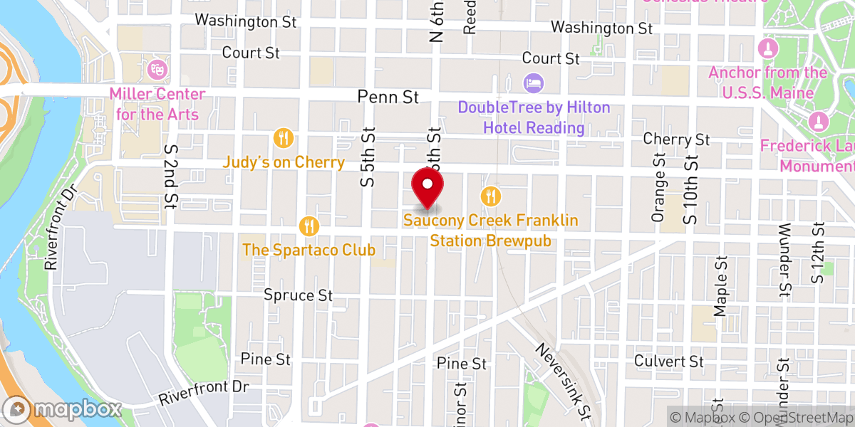 Map showing location of New Journey Community Outreach