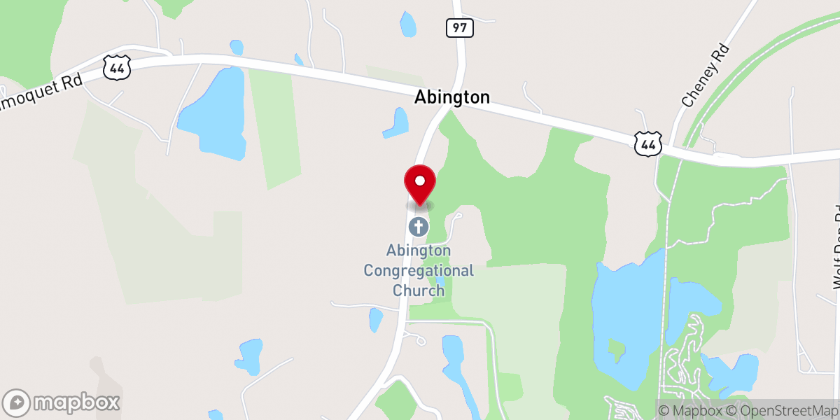 Map showing location of Tracy House
