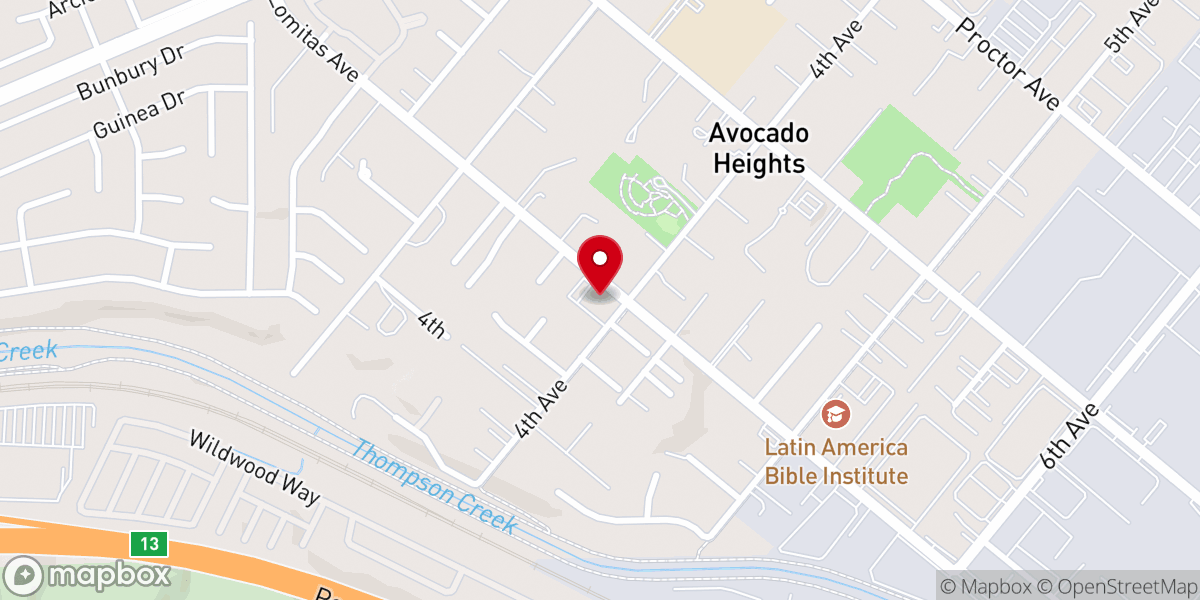 Map showing location of Apostolic Christian Church Nazarene