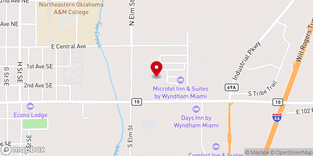 Map showing location of Lifegate Church