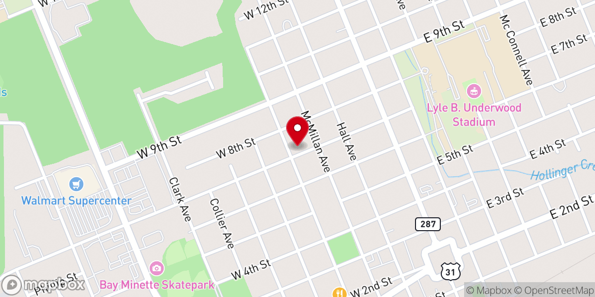 Map showing location of Reorganized Church of Latter Day Saints