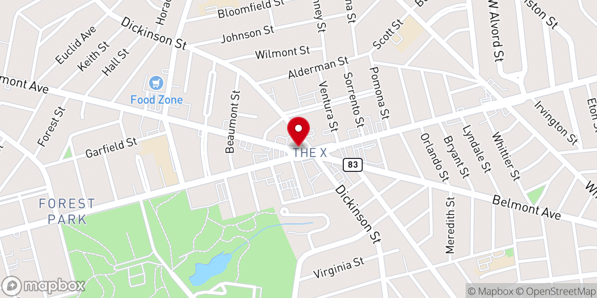 Map showing location of Ministry En Motion