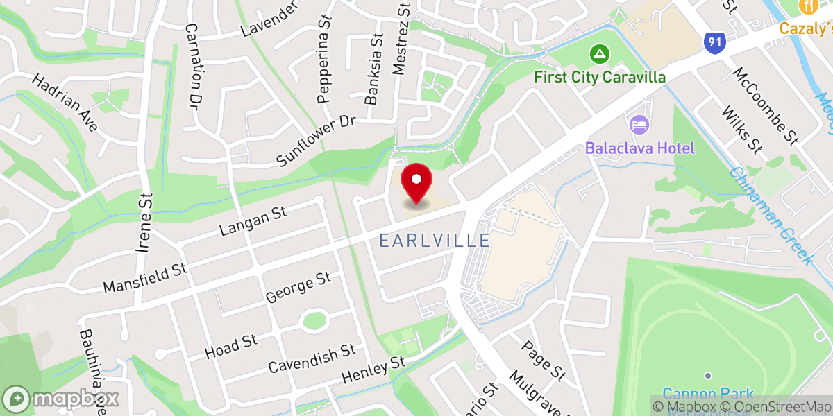 Map showing location of Our Lady Help of Christians Catholic Church