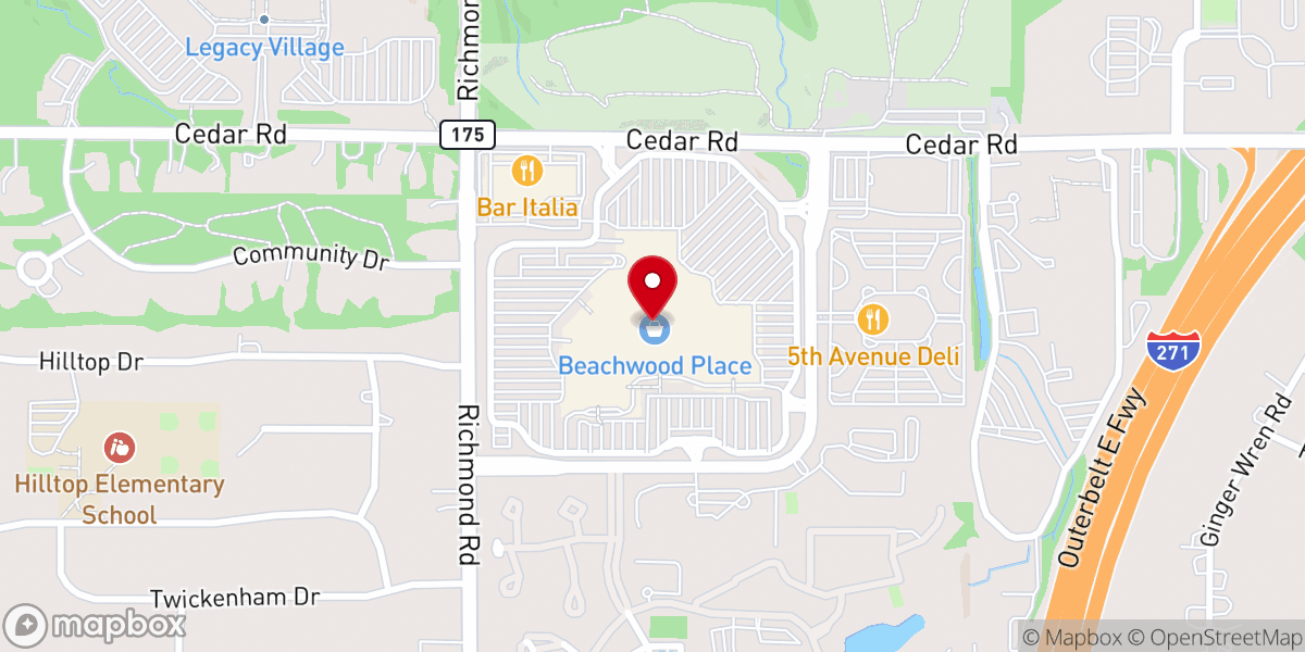 Map showing location of No More Walls Church