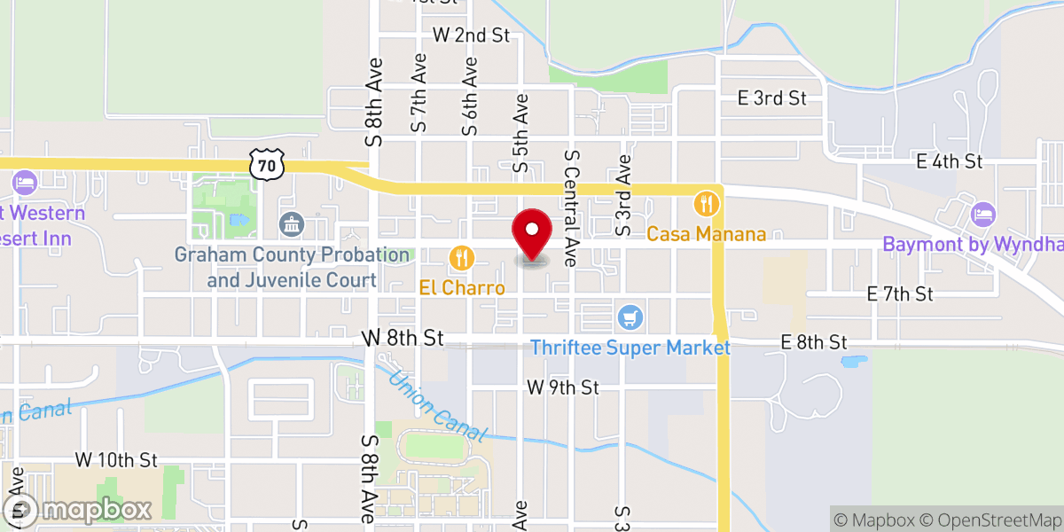 Map showing location of Retrograde Brew & BBQ