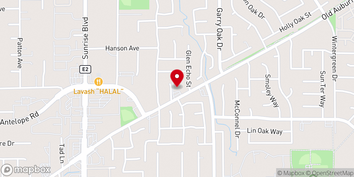 Map showing location of Faith Bible Church