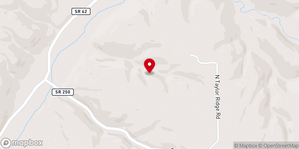 Map showing location of Jefferson Presbyterian Church