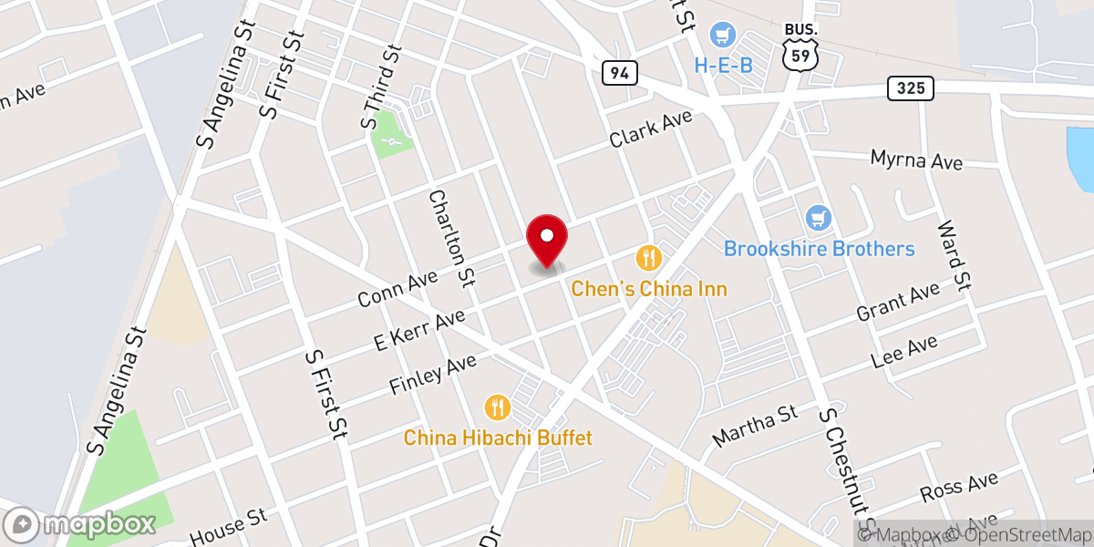 Map showing location of Iglesia La Vina