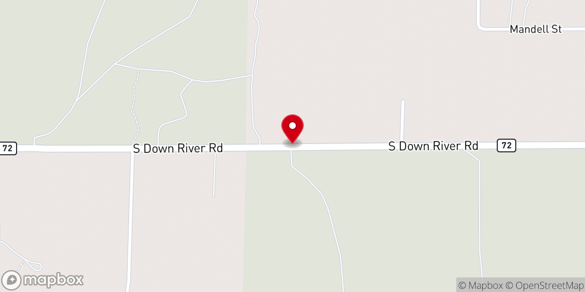 Map showing location of Resurrection Life Center