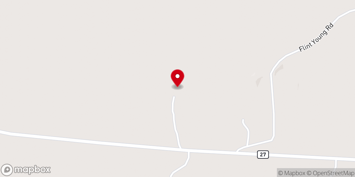 Map showing location of Mt Zion CME Church