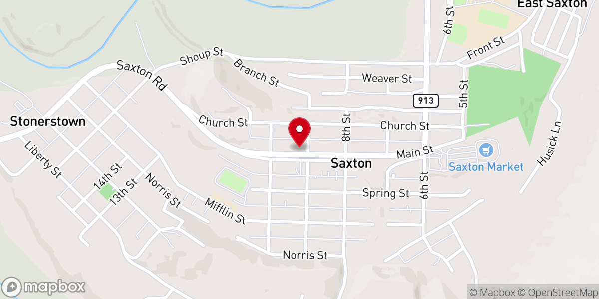 Map showing location of Safe Harbor House of Healing Inc