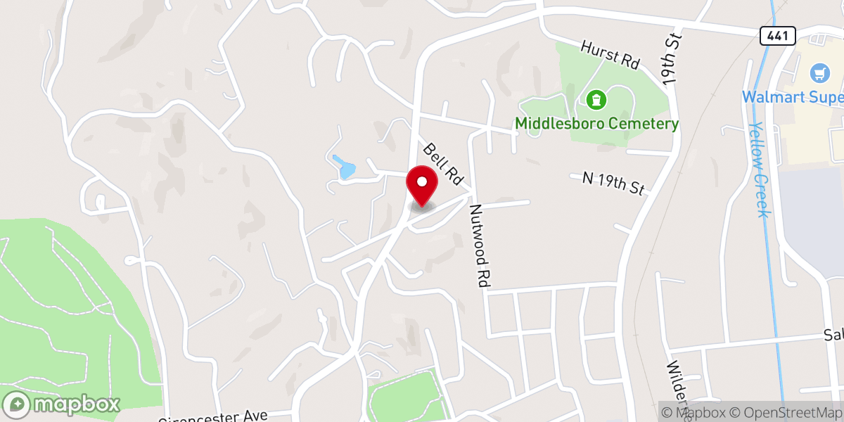 Map showing location of The Table Coffee House