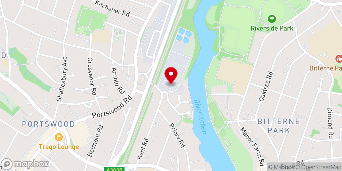 Map showing location of Winners Chapel International Southampton WMA-WCI