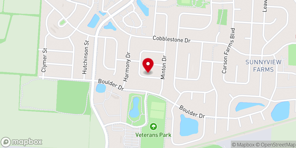 Map showing location of The Foundry Mens Ministry