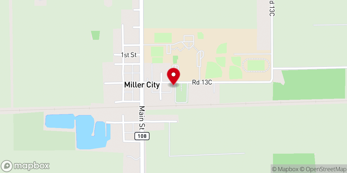 Map showing location of St Nicholas Church Parish Center
