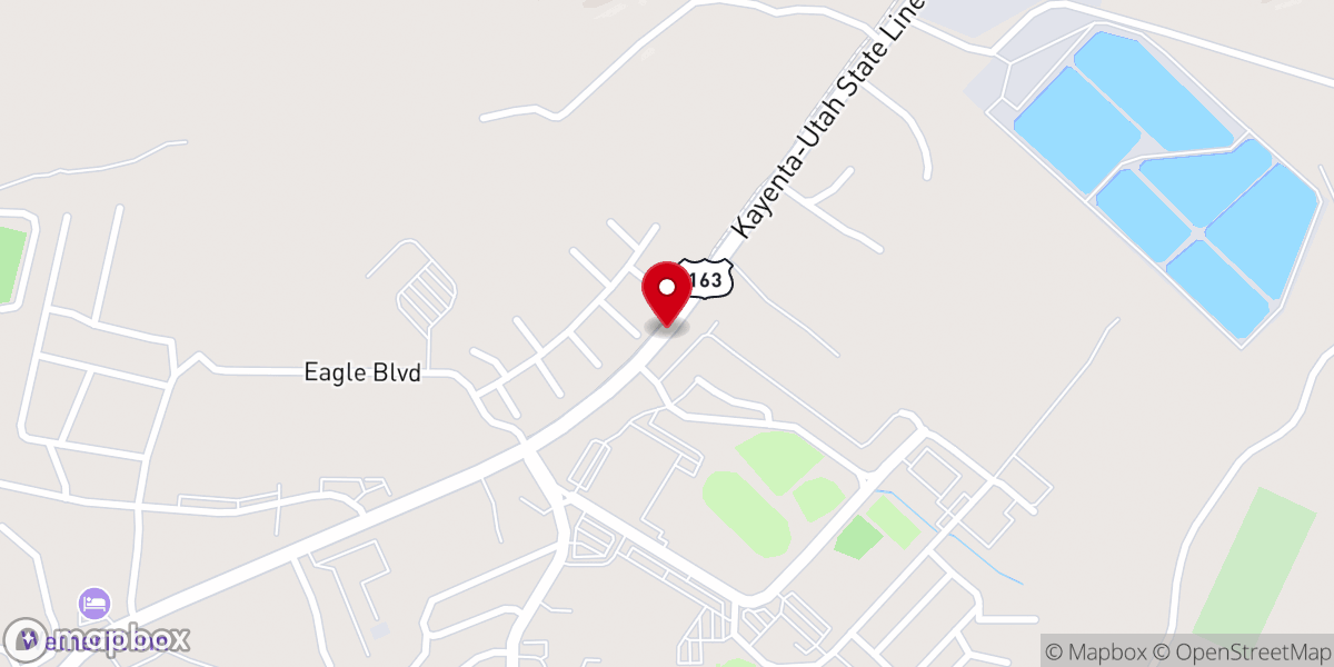 Map showing location of Our Lady of the Holy Rosary Parish Hall