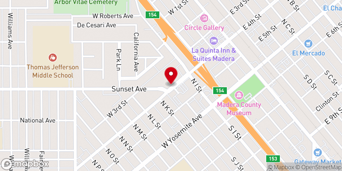 Map showing location of St. Joachim Preschool