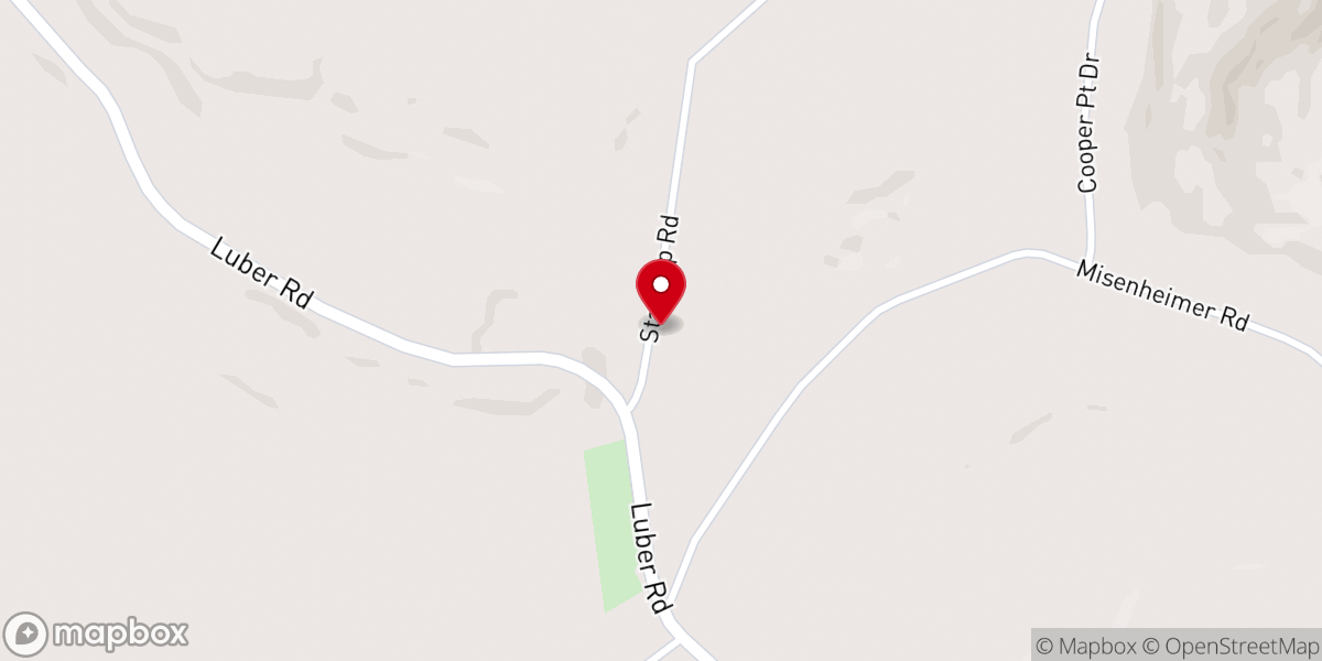 Map showing location of Case Church