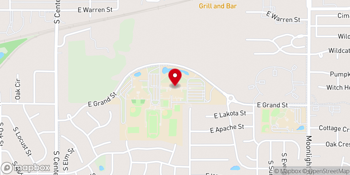 Map showing location of Restoration Church Gardner
