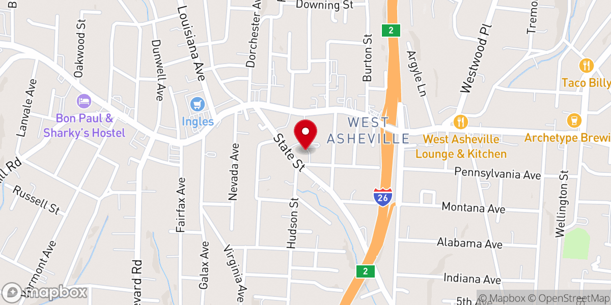 Map showing location of Jubilee! Community