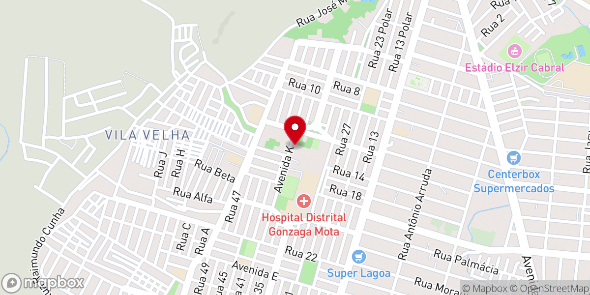 Map showing location of Igreja Batista Fundamentalista Cristo é Vida