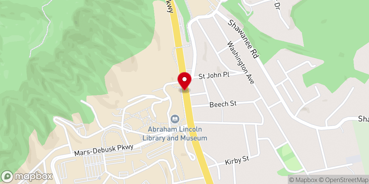 Map showing location of House of the Risen Lord