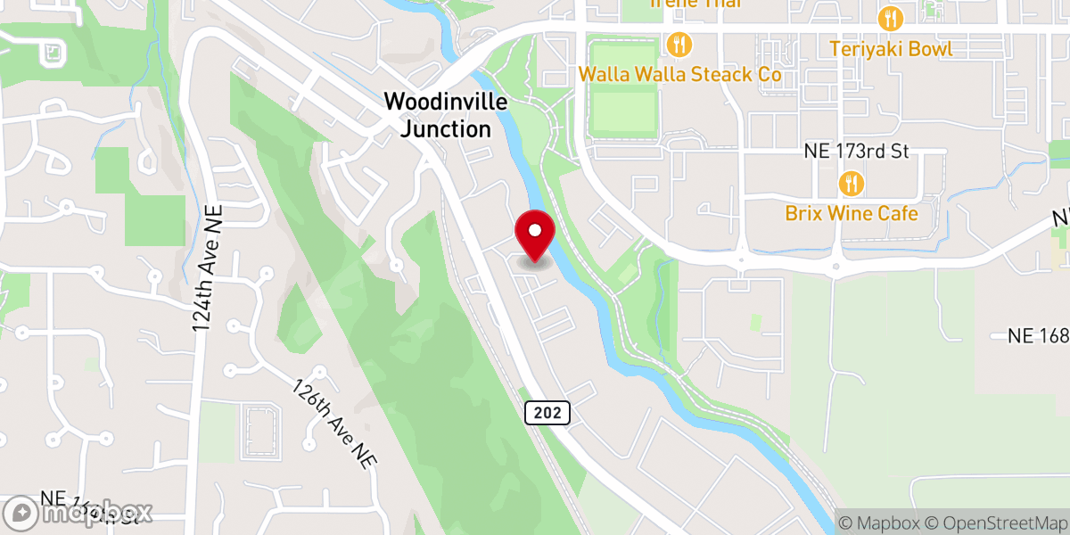 Map showing location of Videira Seattle Church