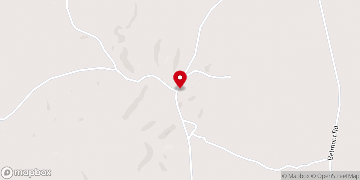 Map showing location of Belmont Missionary Baptist Church